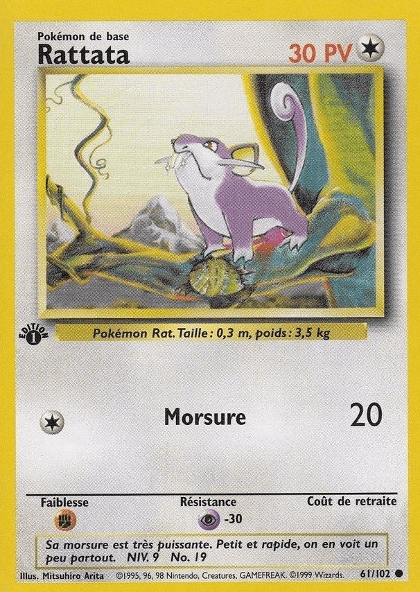 Rattata - Set de Base - 061 - Commune