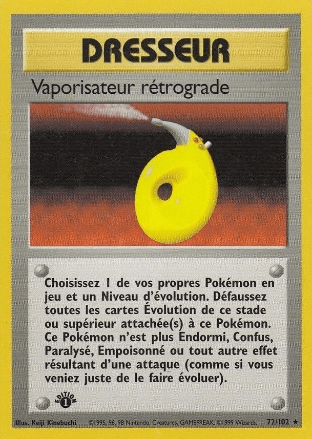 Vaporisateur rétrograde - Set de Base - 072 - Rare