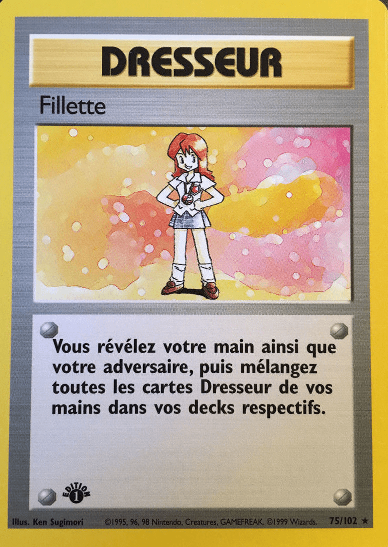 Fillette - Set de Base - 075 - Rare