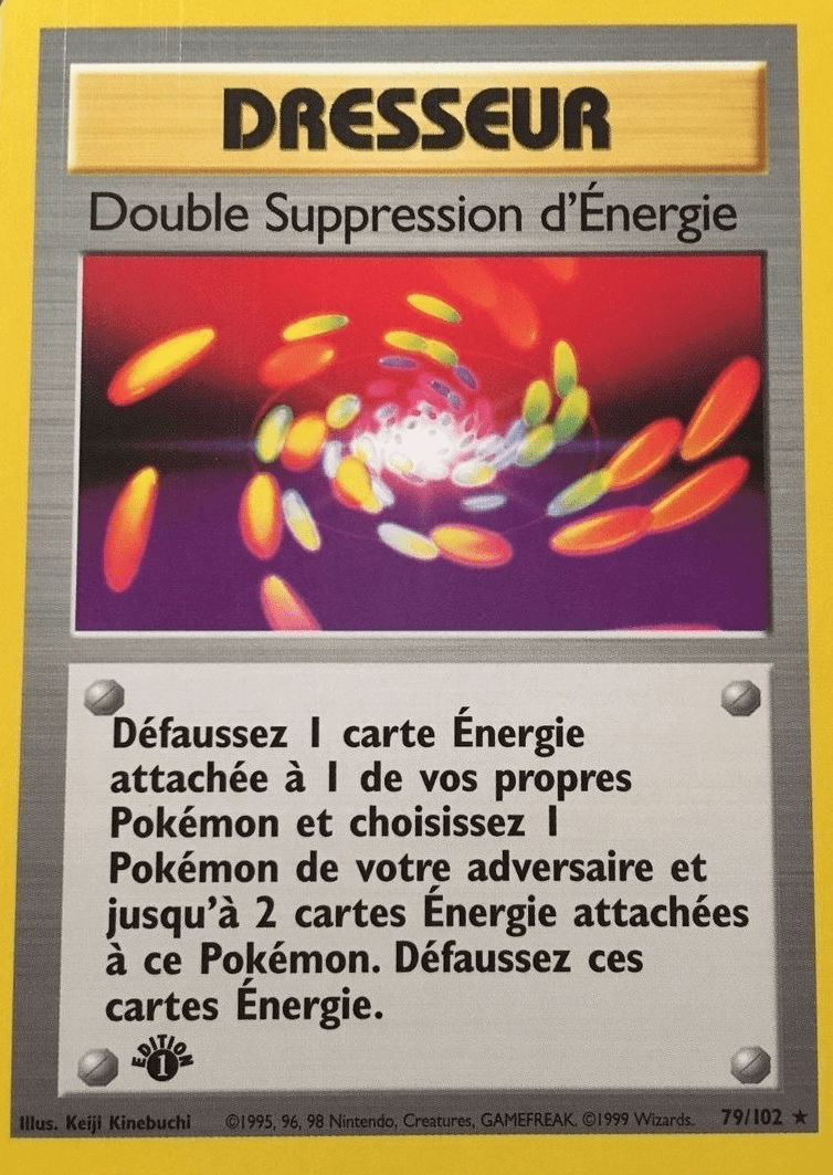 Double Suppression d'Énergie - Set de Base - 079 - Rare