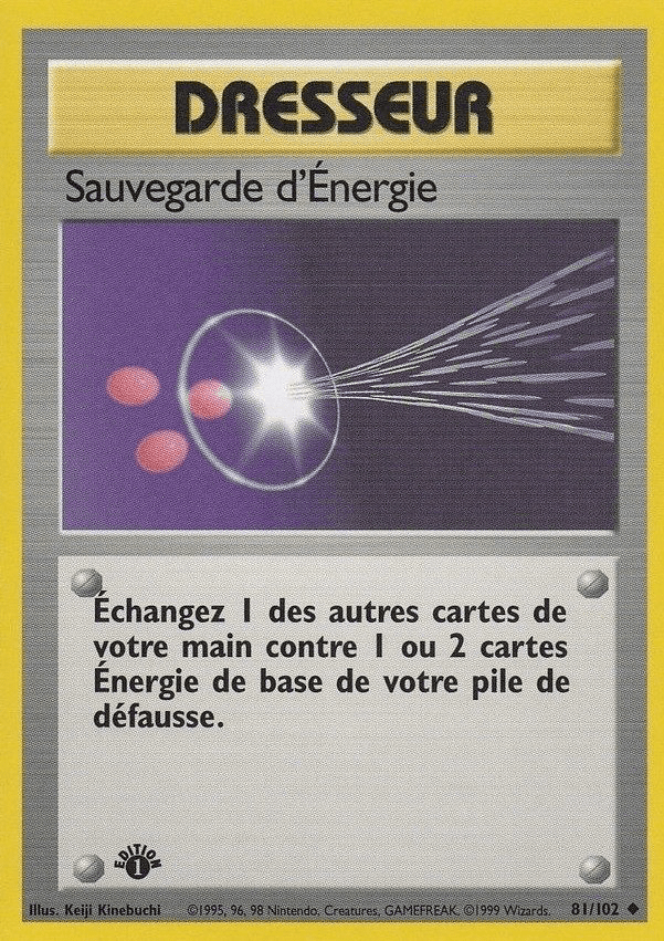 Sauvegarde d'Énergie - Set de Base - 081 - Peu commune
