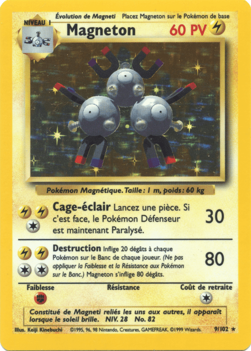 Magneton - Set de Base - 009 - Holographique rare