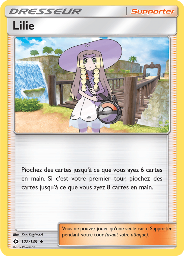 Lilie - Soleil et Lune - 122 - Peu commune