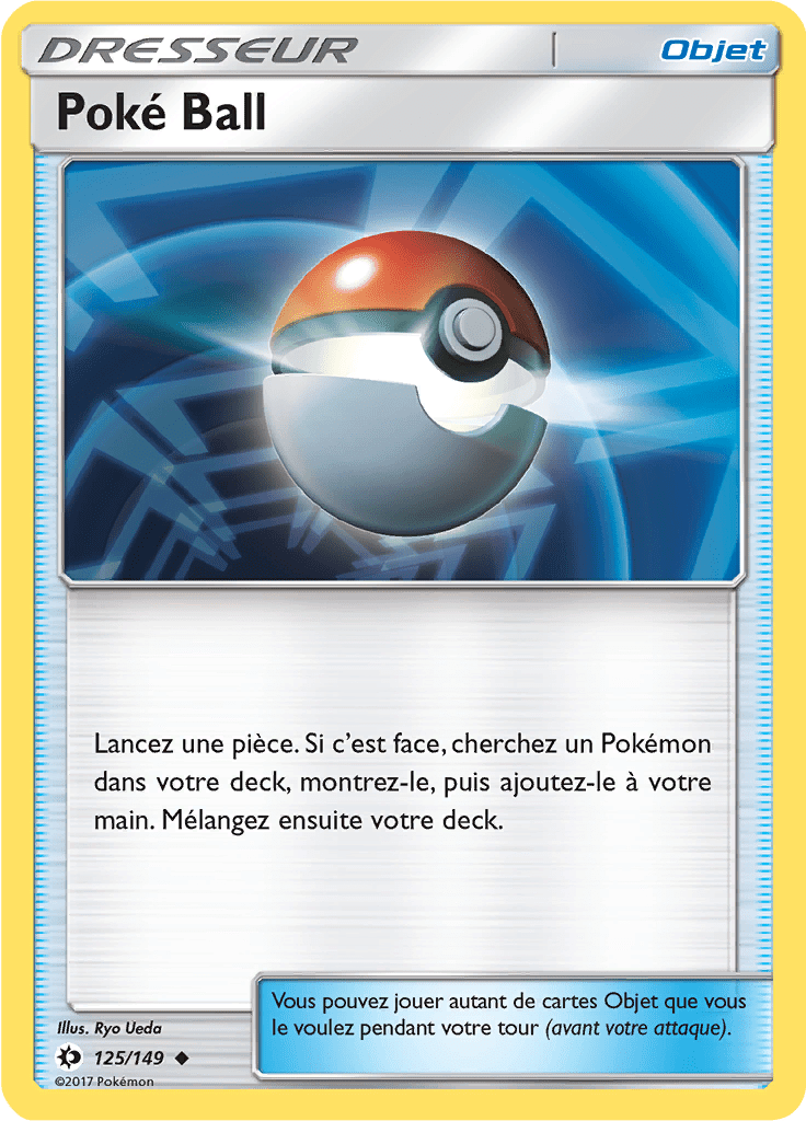 Poké Ball - Soleil et Lune - 125 - Peu commune