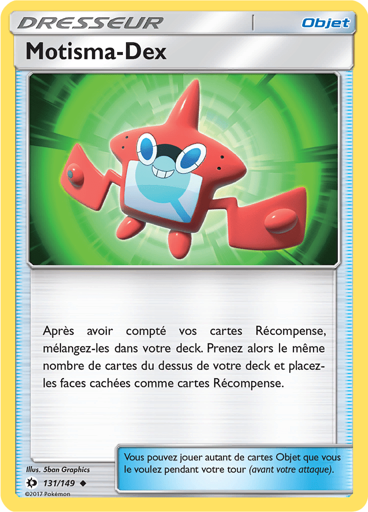 Motisma-Dex - Soleil et Lune - 131 - Peu commune