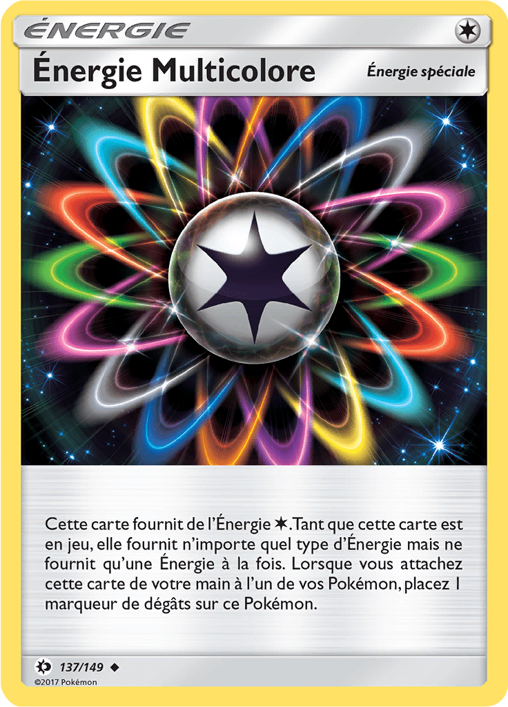 Énergie Multicolore - Soleil et Lune - 137 - Peu commune