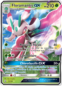 Floramantis - Soleil et Lune - 015 - Holographique rare GX