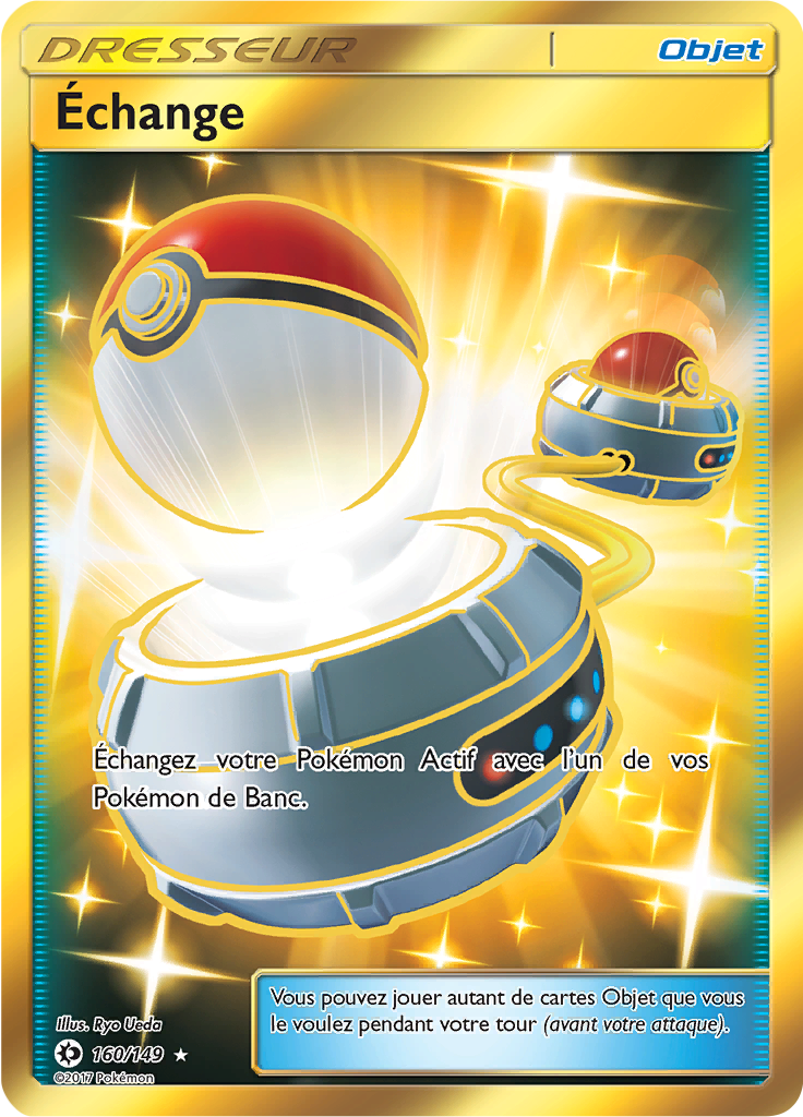 Échange - Soleil et Lune - 160 - Trainer gold