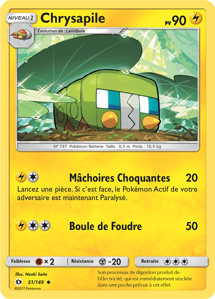 Chrysapile - Soleil et Lune - 051 - Peu commune