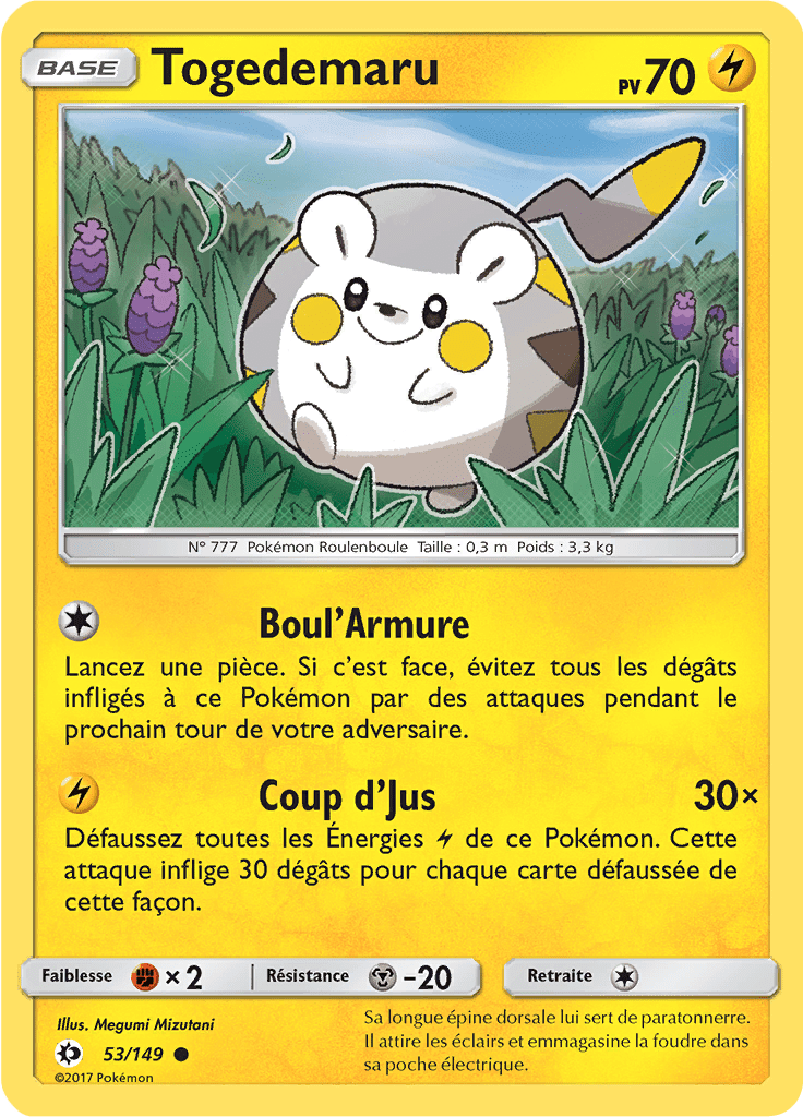 Togedemaru - Soleil et Lune - 053 - Commune
