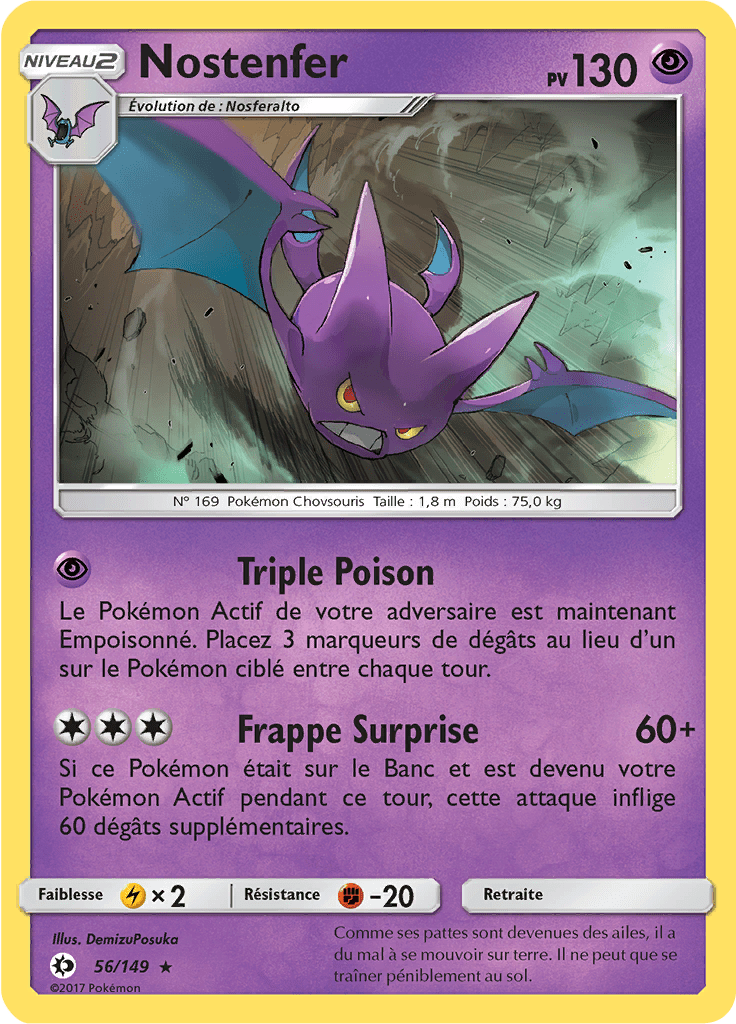 Nostenfer - Soleil et Lune - 056 - Holographique rare