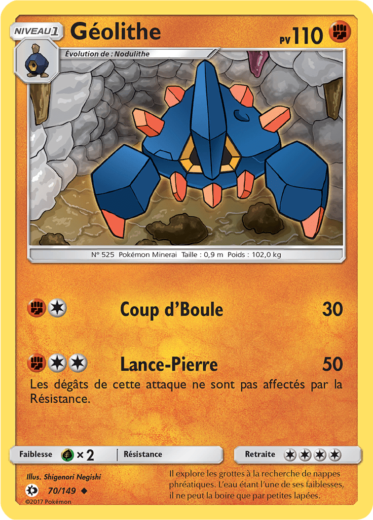 Géolithe - Soleil et Lune - 070 - Peu commune