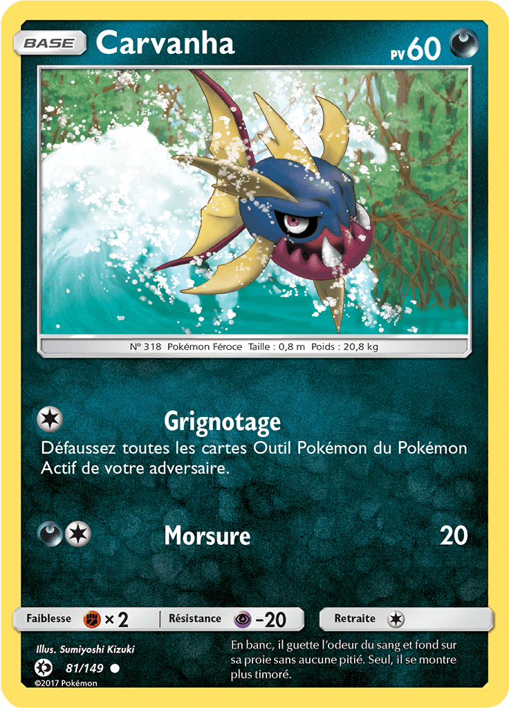 Carvanha - Soleil et Lune - 081 - Commune