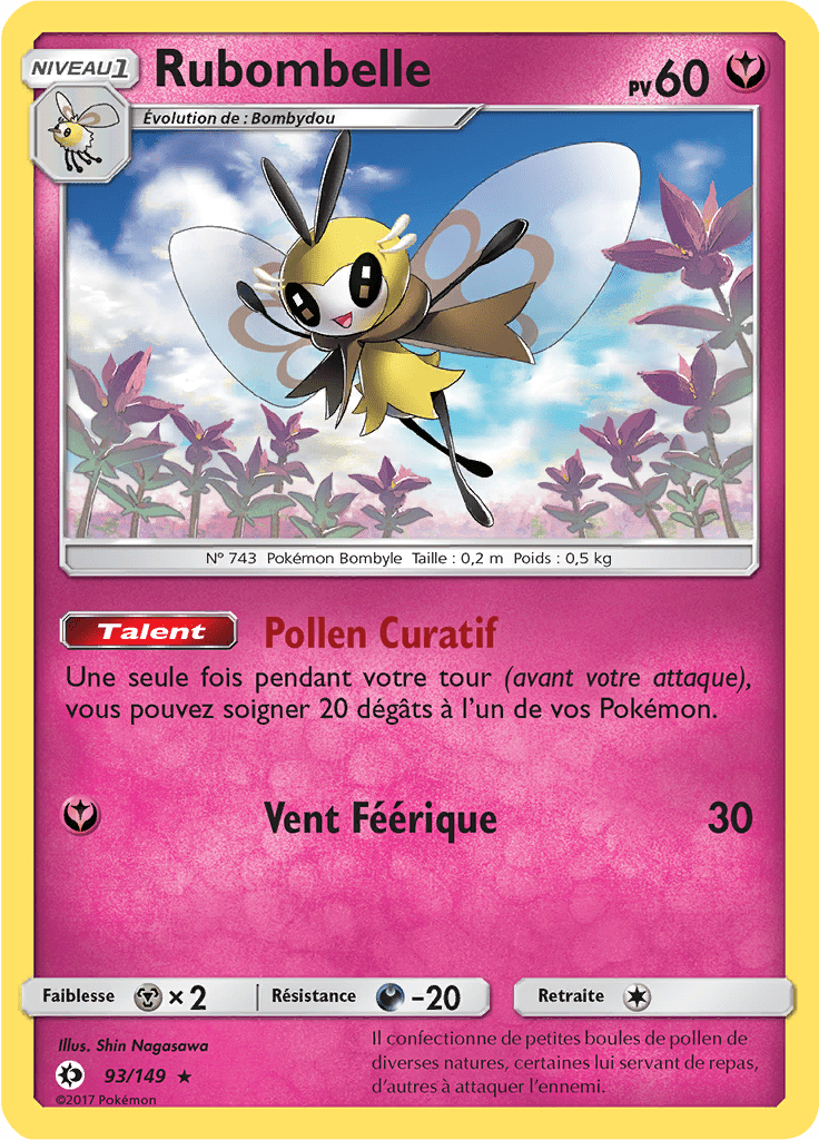Rubombelle - Soleil et Lune - 093 - Holographique rare