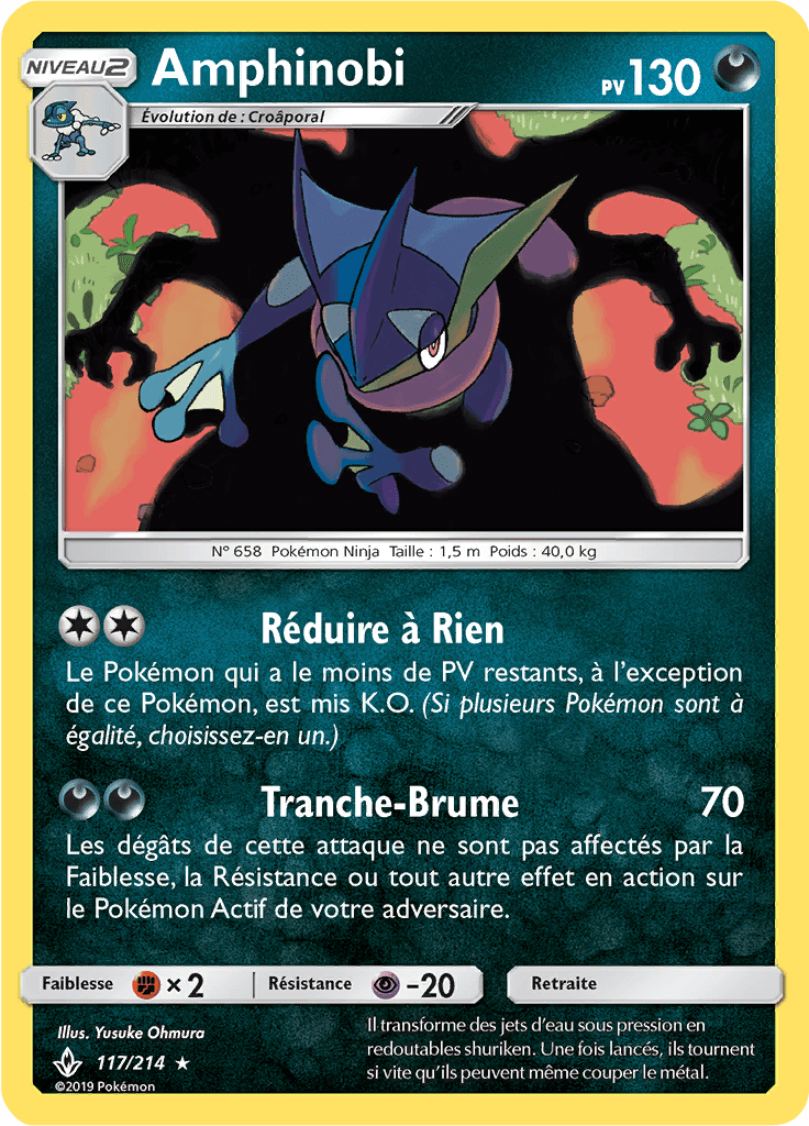 Amphinobi - SL Alliance Infaillible - 117 - Holographique rare