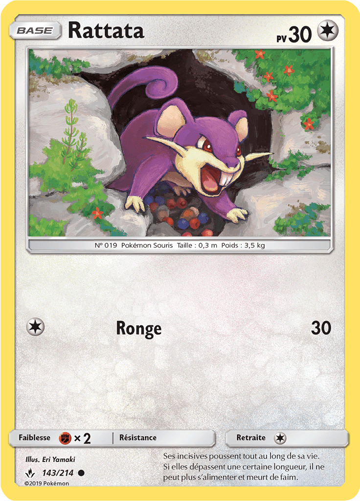 Rattata - SL Alliance Infaillible - 143 - Commune