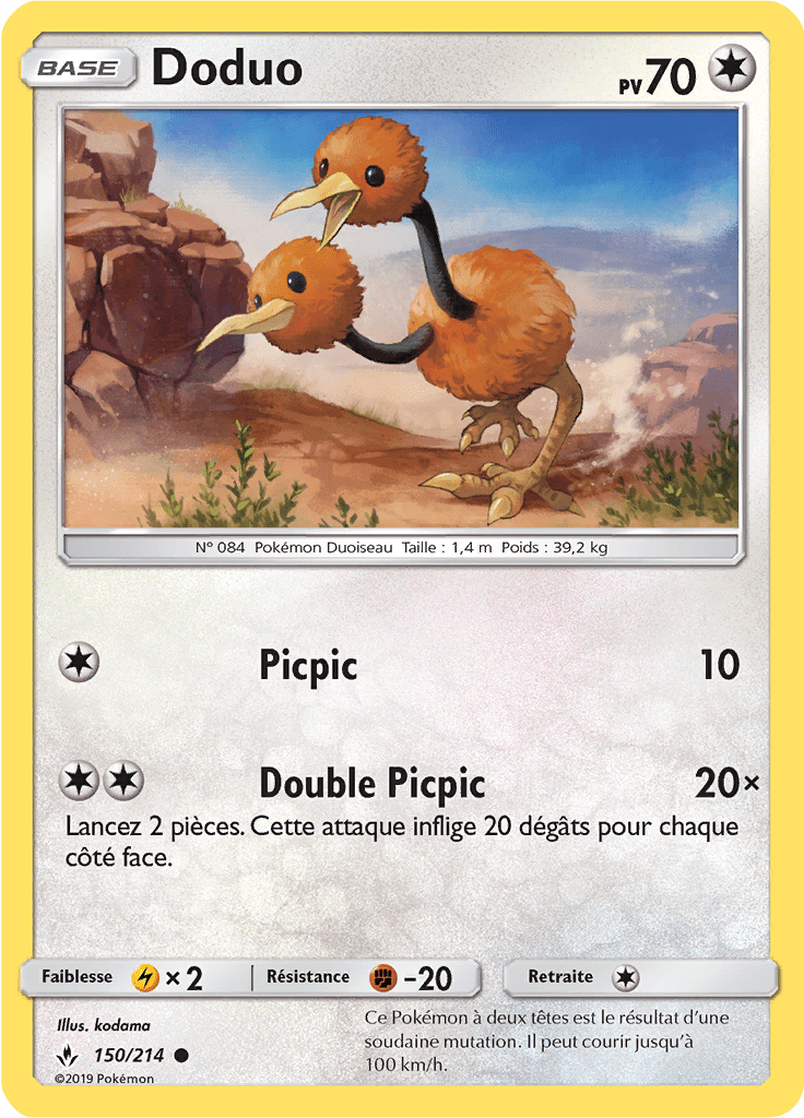 Doduo - SL Alliance Infaillible - 150 - Commune