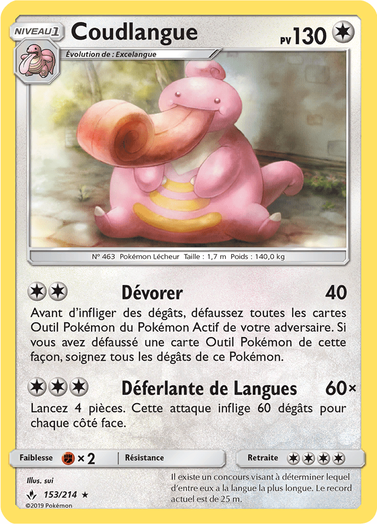 Coudlangue - SL Alliance Infaillible - 153 - Rare