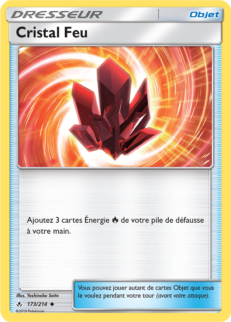 Cristal Feu - SL Alliance Infaillible - 173 - Peu commune