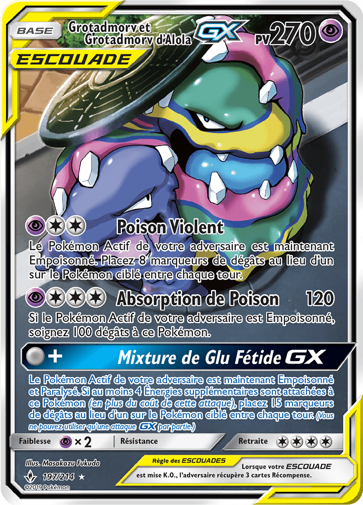 Grotadmorv et Grotadmorv d'Alola GX - SL Alliance Infaillible - 197 - Alternate