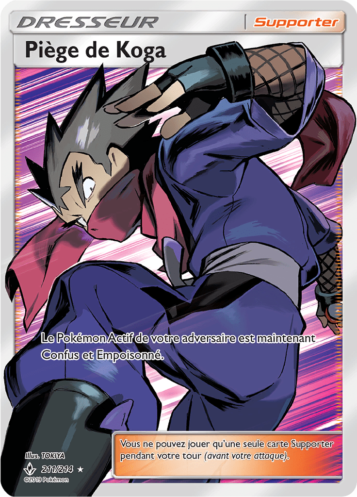Piège de Koga - SL Alliance Infaillible - 211 - Trainer Full Art