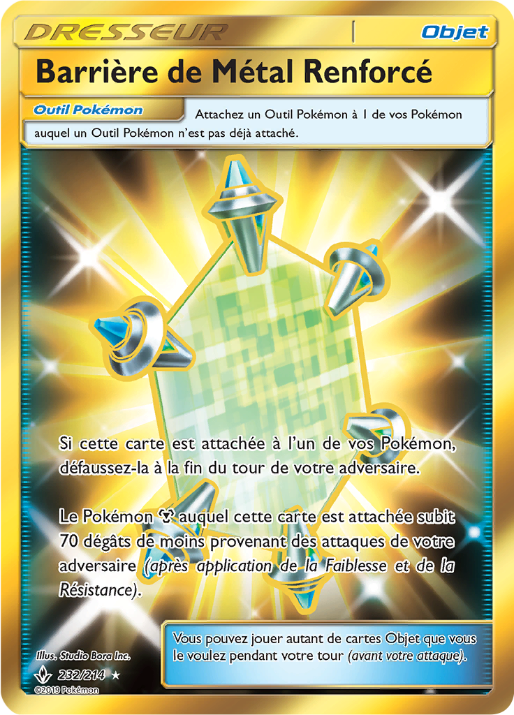 Barrière de Métal Renforcé - SL Alliance Infaillible - 232 - Trainer gold