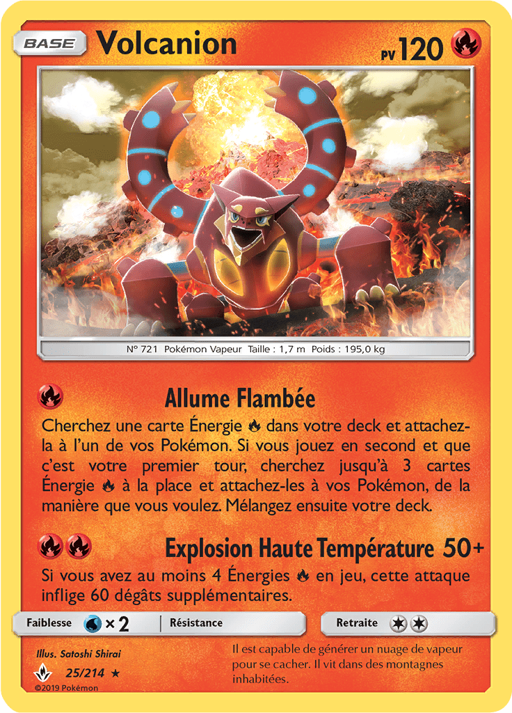 Volcanion - SL Alliance Infaillible - 025 - Holographique rare