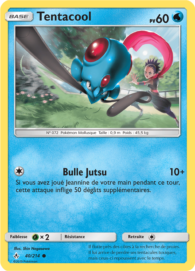Tentacool - SL Alliance Infaillible - 040 - Commune