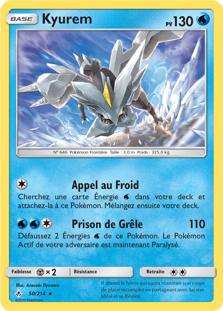Kyurem - SL Alliance Infaillible - 050 - Holographique rare
