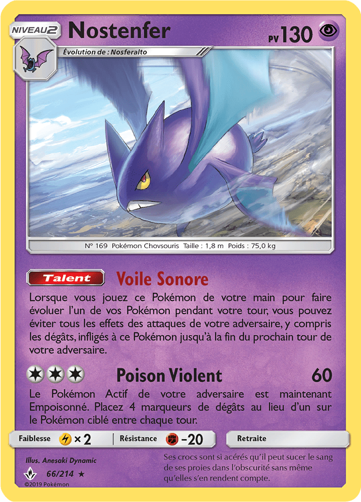 Nostenfer - SL Alliance Infaillible - 066 - Holographique rare