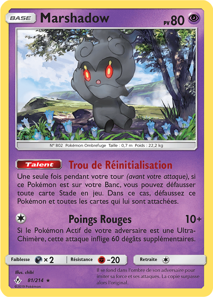 Marshadow - SL Alliance Infaillible - 081 - Holographique rare