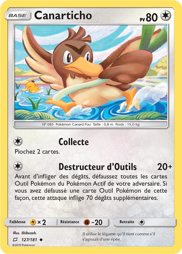 Canarticho - SL Duo de Choc - 127 - Peu commune