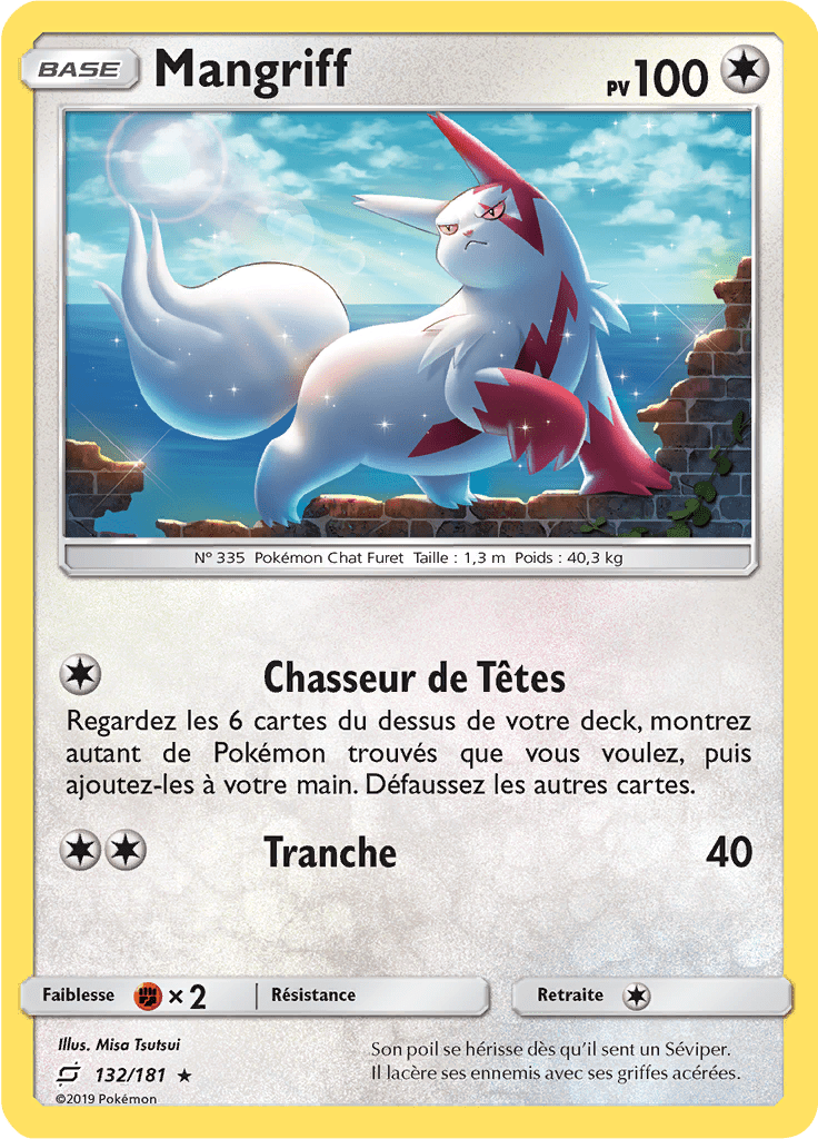 Mangriff - SL Duo de Choc - 132 - Holographique rare