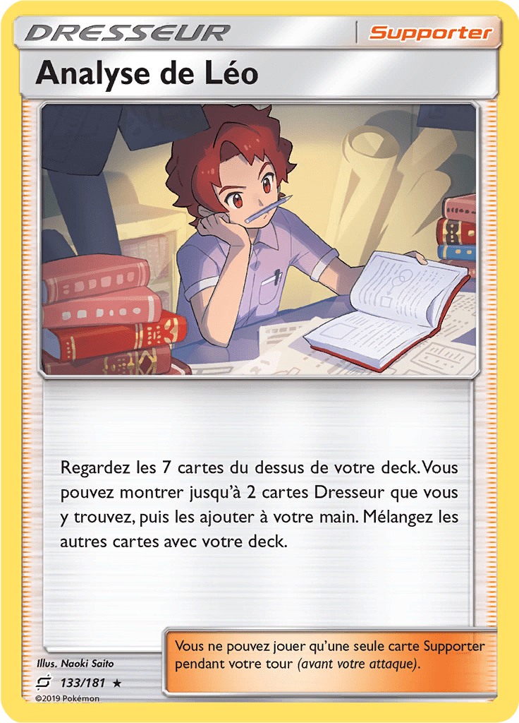 Analyse de Léo - SL Duo de Choc - 133 - Holographique rare