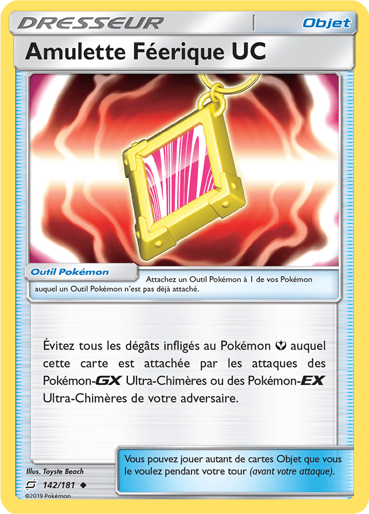 Amulette Féerique UC - SL Duo de Choc - 142 - Peu commune