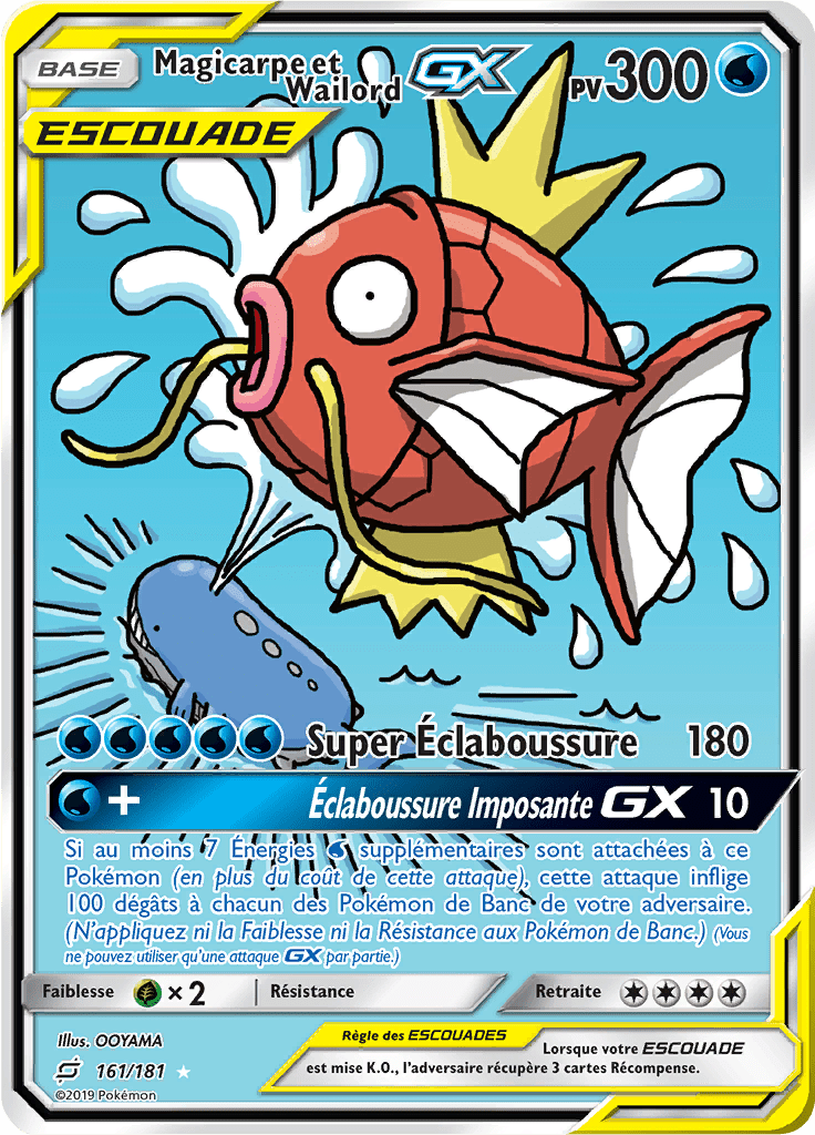 Magicarpe et Wailord GX - SL Duo de Choc - 161 - Alternate