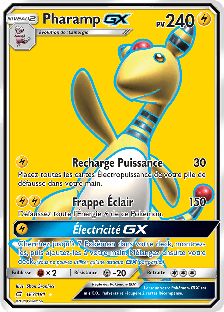 Pharamp GX - SL Duo de Choc - 163 - GX Full Art