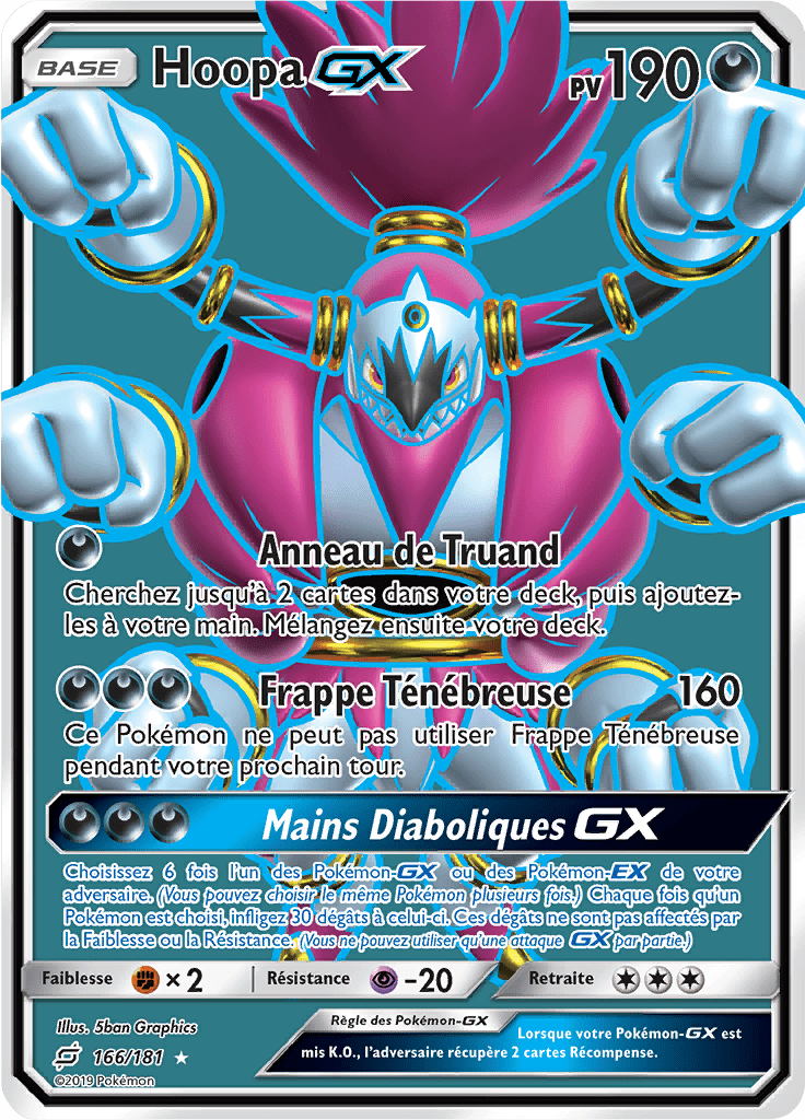 Hoopa GX - SL Duo de Choc - 166 - GX Full Art