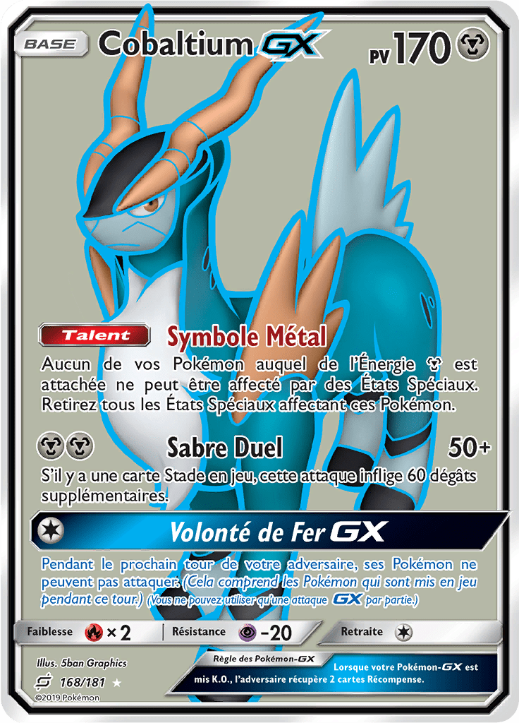Cobaltium GX - SL Duo de Choc - 168 - GX Full Art