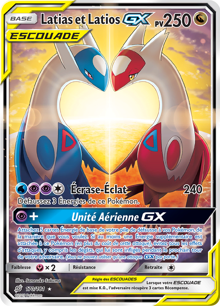 Latias et Latios GX - SL Duo de Choc - 170 - Alternate