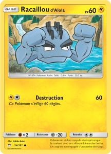 Racaillou d'Alola - SL Duo de Choc - 034 - Commune
