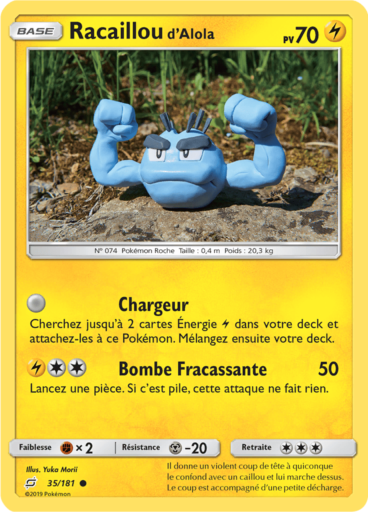 Racaillou d'Alola - SL Duo de Choc - 035 - Commune
