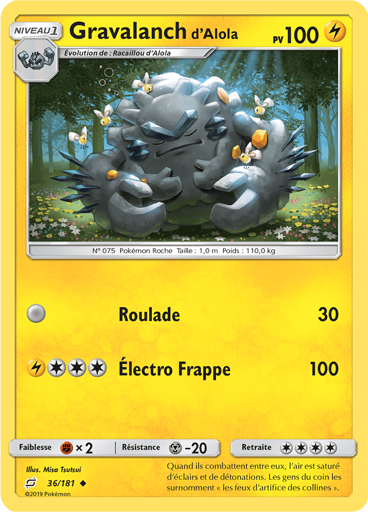 Gravalanch d'Alola - SL Duo de Choc - 036 - Peu commune