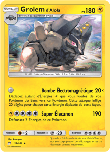 Grolem d'Alola - SL Duo de Choc - 037 - Rare