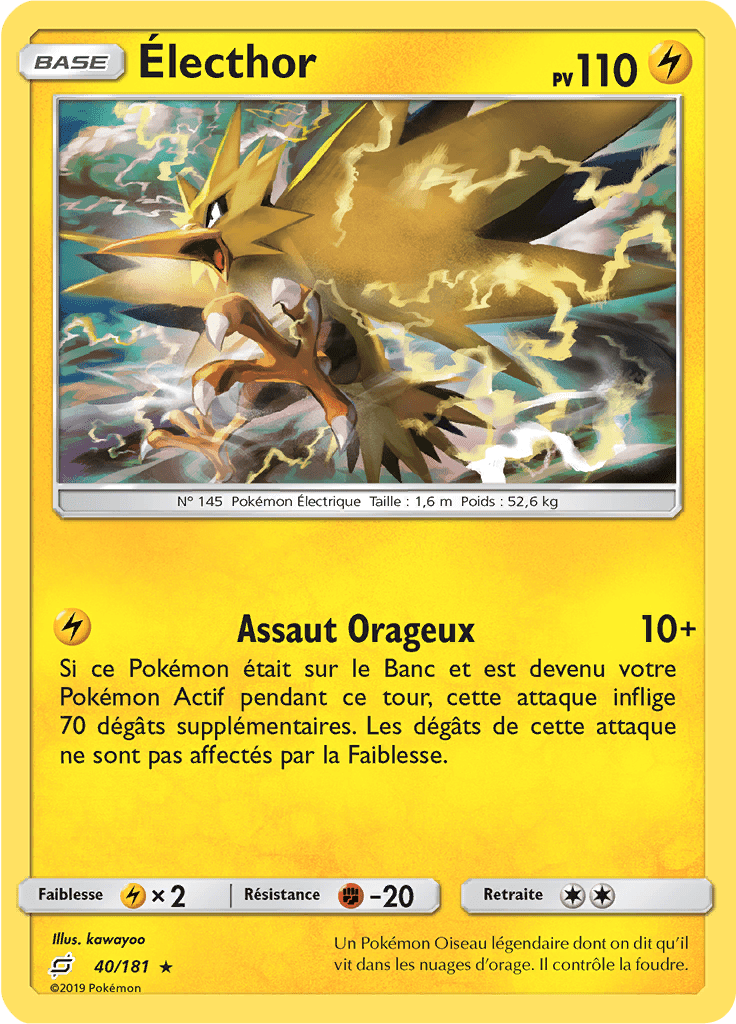 Électhor - SL Duo de Choc - 040 - Holographique rare