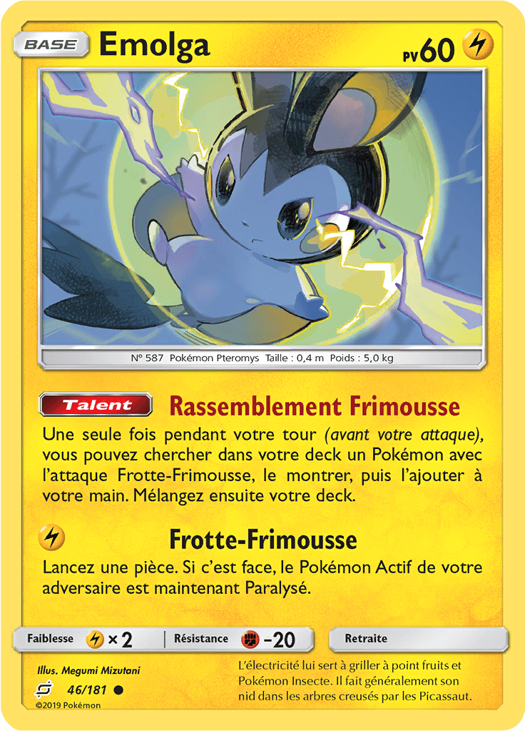 Emolga - SL Duo de Choc - 046 - Commune