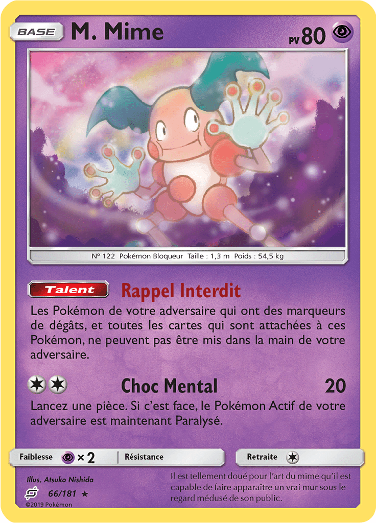 M. Mime - SL Duo de Choc - 066 - Rare