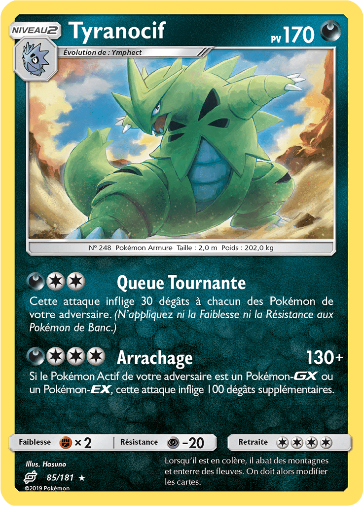 Tyranocif - SL Duo de Choc - 085 - Holographique rare