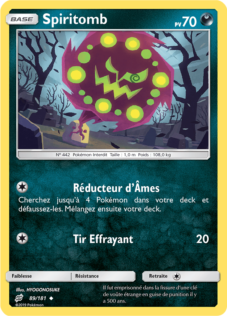 Spiritomb - SL Duo de Choc - 089 - Peu commune