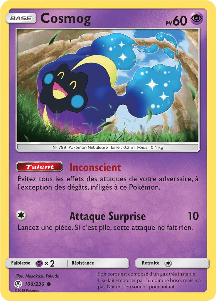 Cosmog - SL Éclipse Cosmique - 100 - Commune